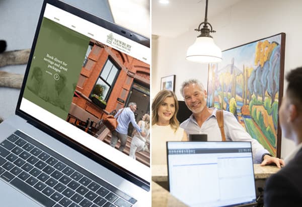 Newbury Guest House branding