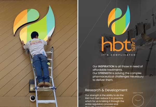 HBT Labs branding