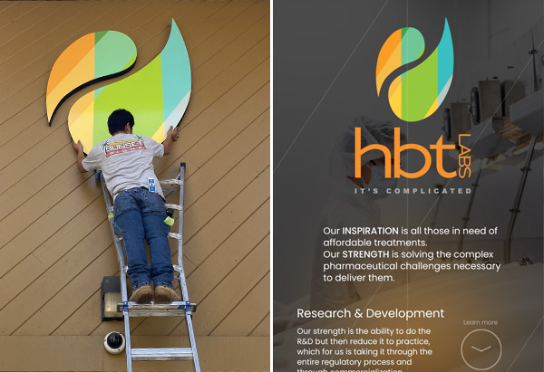 HBT Labs branding
